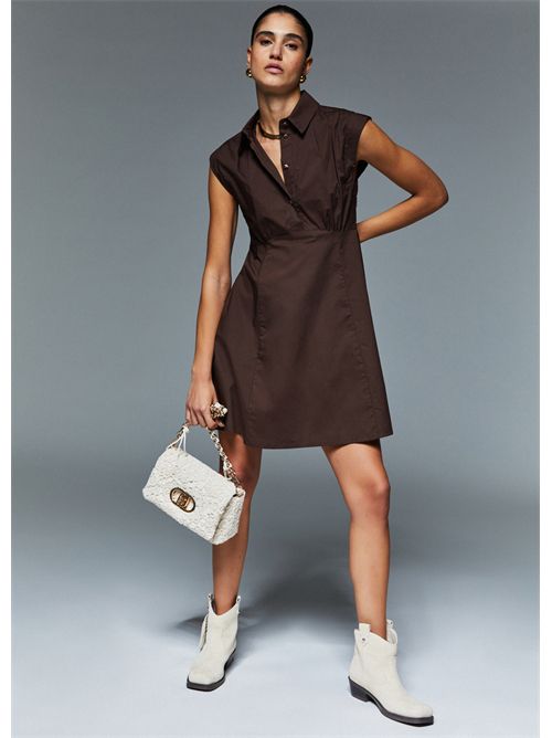 Dress woman brown LIU JO | WA6514T4853/91109